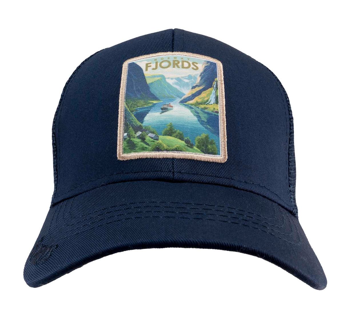 Truckercaps, Fjords, retro - NorwegianStore24