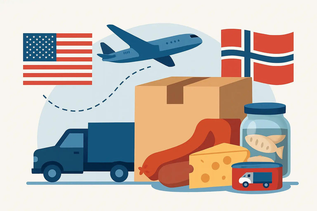 Norwegian Food Shipped From the US: What to Know - NorwegianStore24