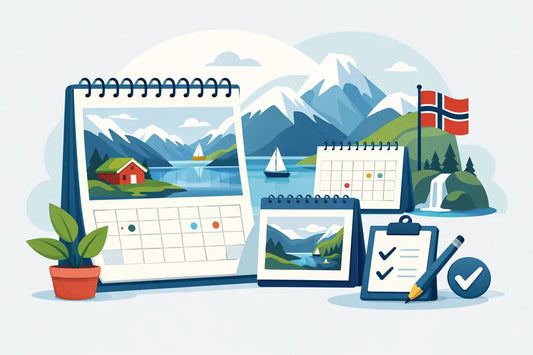 2026 Norway Wall Calendar Buying Guide - NorwegianStore24