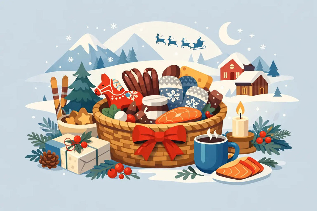 9 Norwegian Gift Basket Ideas for Christmas - NorwegianStore24