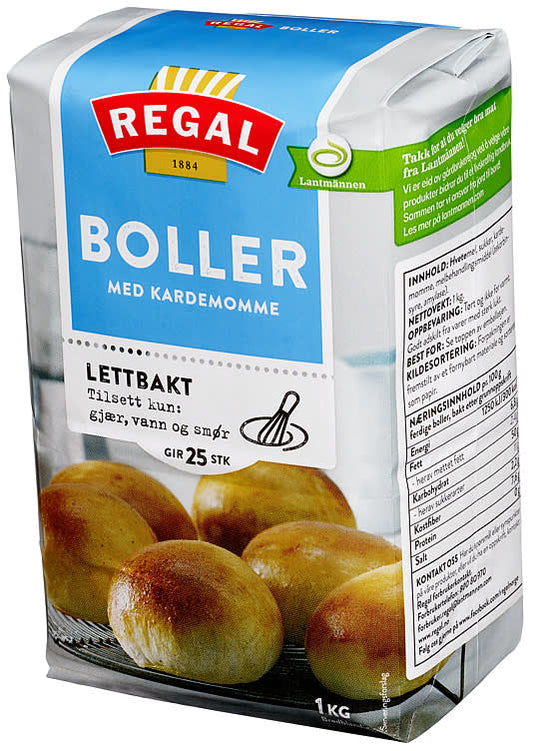 Buns Lightly Baked 1kg Regal