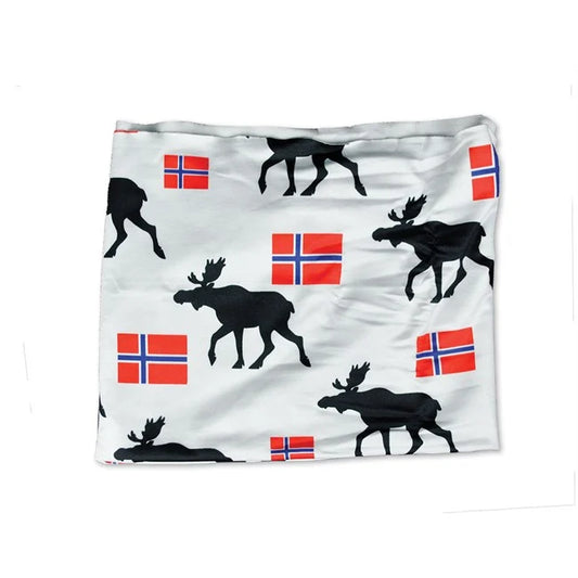 Scarf, Elk, White