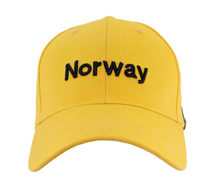 Caps, Norway, solgul