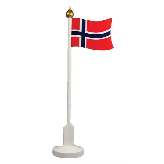 Flag on pole