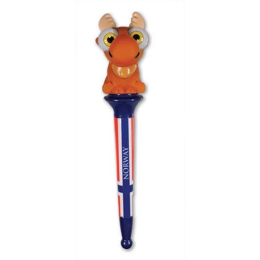 Flag pen, Moose with big eyes on top
