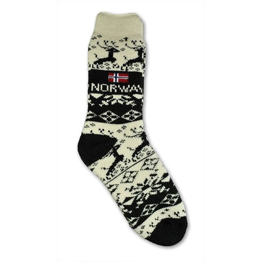 Forede sokker, Rein, Hvit, 6 - 9