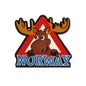 Rubber Magnet, Moose Danger Sign