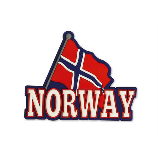 Gummimagnet, Norway/Flagg