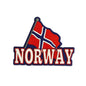 Gummimagnet, Norway/Flagg