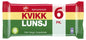 Kvikk Lunsj 6X47g Freia - NorwegianStore24