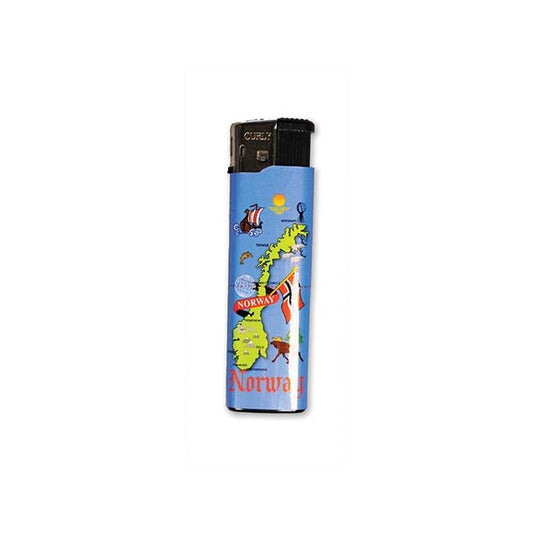 Lighter, Norway map