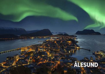 POSTKORT 3D ÅLESUND