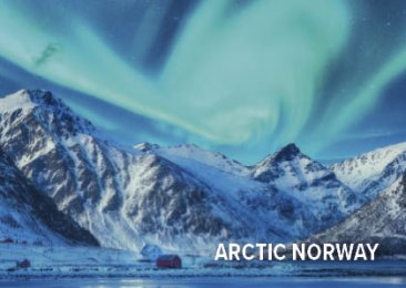 POSTKORT 3D Artic Norway
