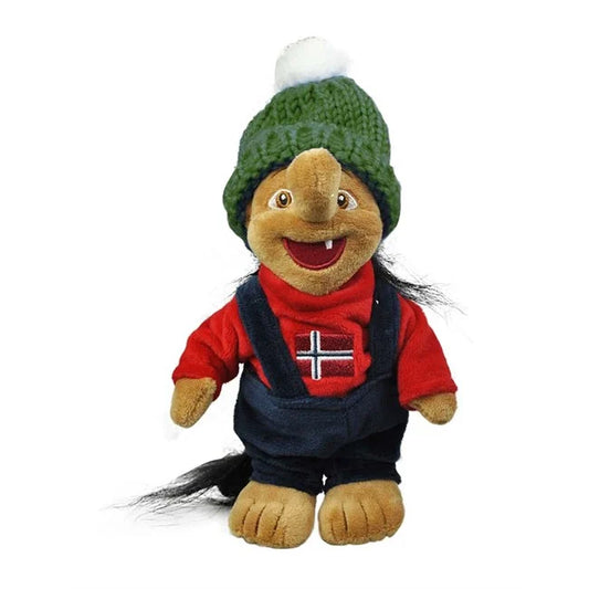 Plush troll, Sweater-Geir, red