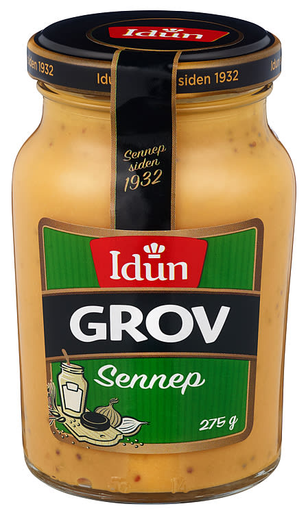Mustard Coarse 275g Idun
