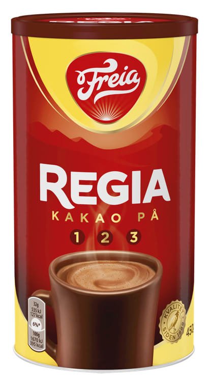 Sjokoladedrikk 450g Boks Regia - NorwegianStore24