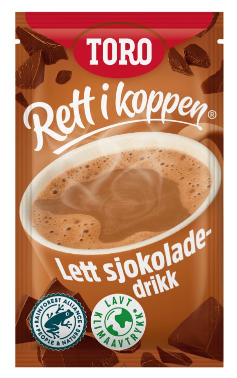 Sjokoladedrikk Lett 10X14g Rett i Koppen - NorwegianStore24