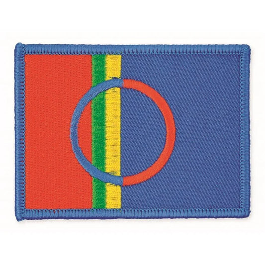 Fabric patch, Sami flag