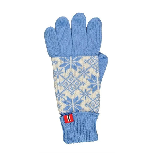 Gloves, snowflakes, light blue white