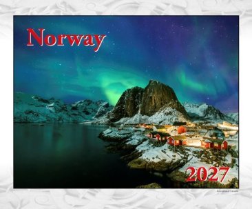 Stor Norwaykalender 2027 - NorwegianStore24